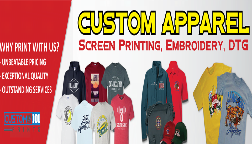 Top 5 Custom Apparel