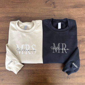 Custom Mrs. and Mr.