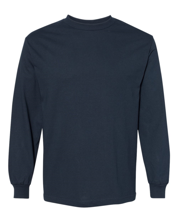 Heavyweight Cotton Long Sleeve Tee - Image 3