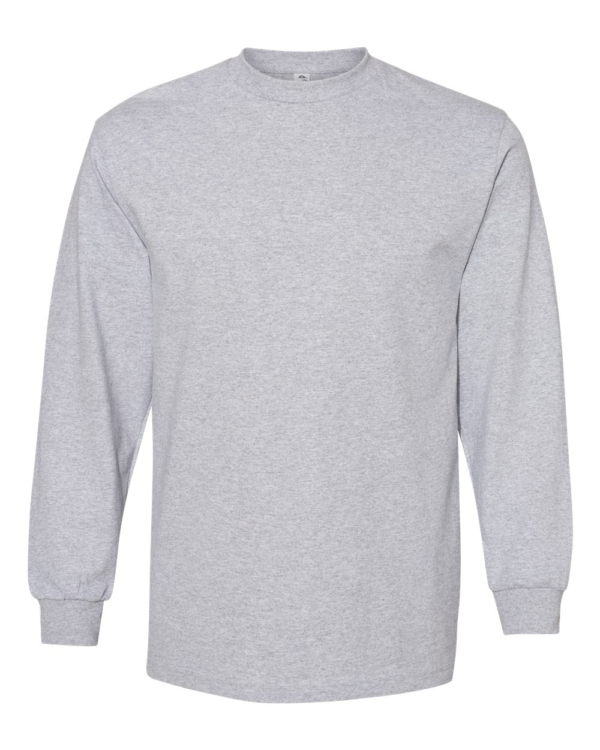 Heavyweight Cotton Long Sleeve Tee - Image 4