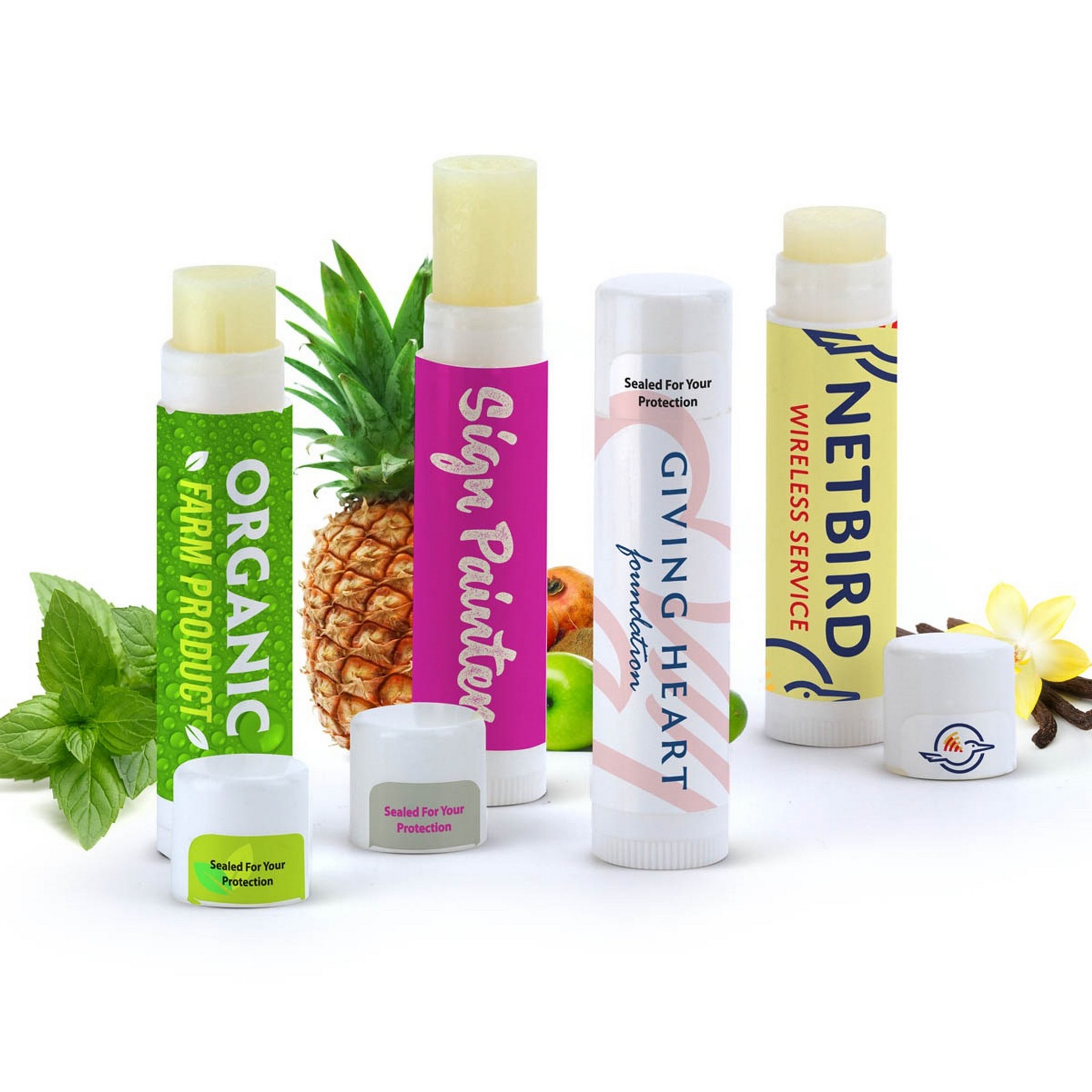 Lip Balm Moisturizer with Natural Beeswax